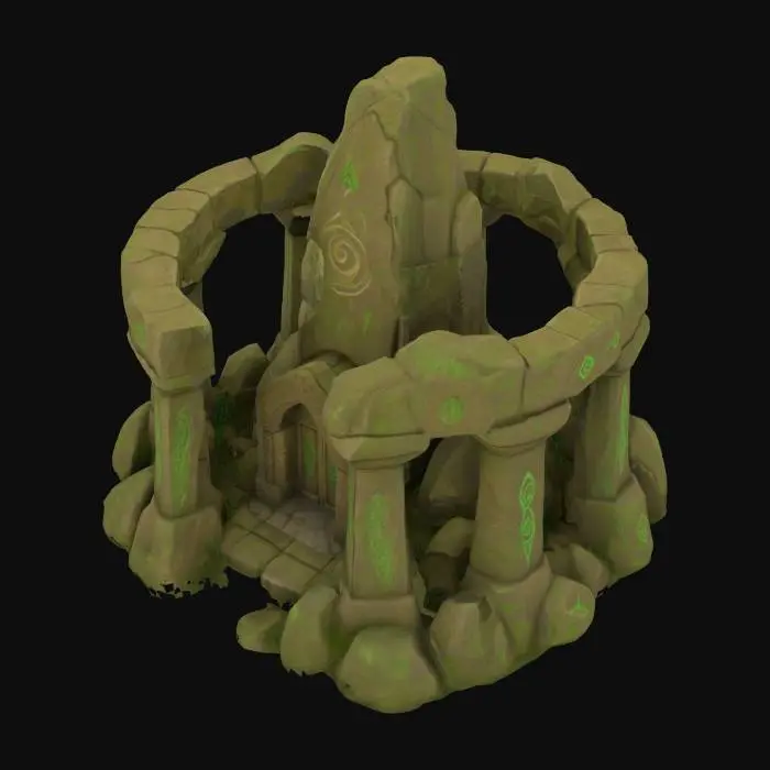 3D model for Ancient Stone Sanctuary
