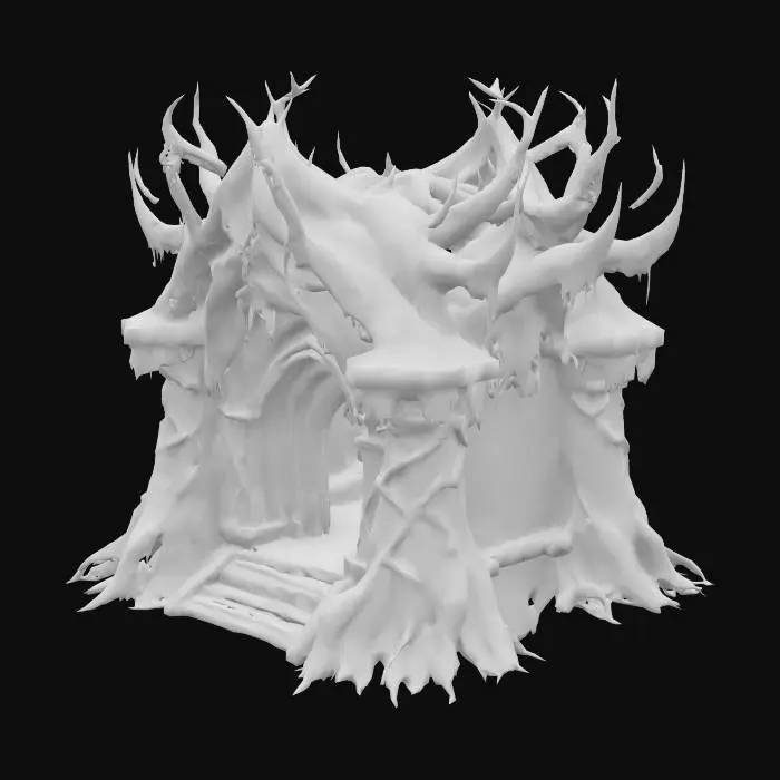 3D model for Forest Sanctuary
