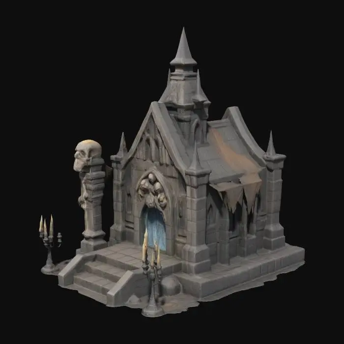 3D model for Crypt of Shadows
