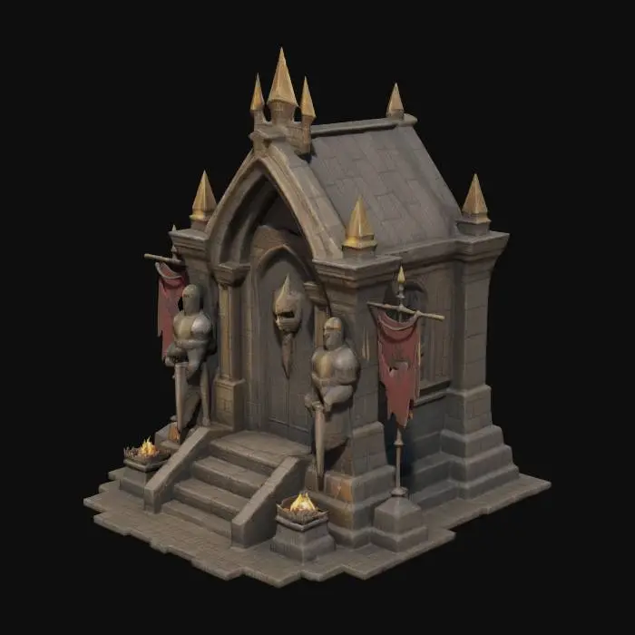 3D model for The Dark Conqueror