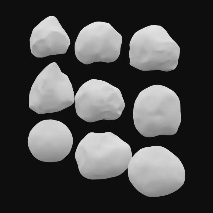 3D model for Stones Array
