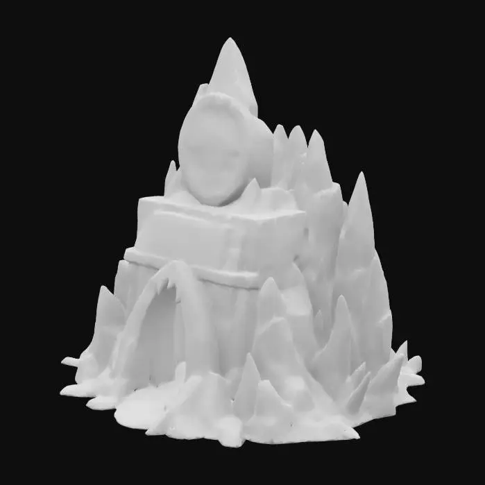 3D model for Ice Crystal Dungeon