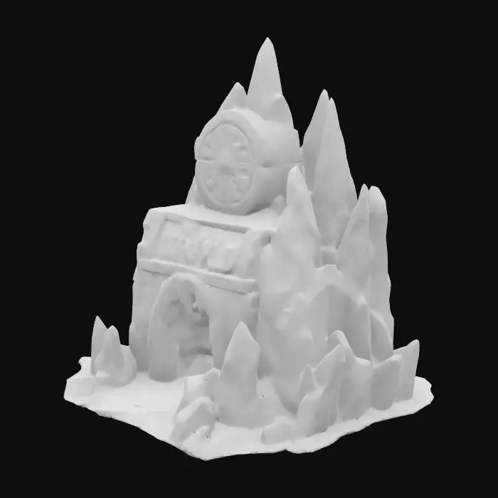 3D model for Ice Crystal Dungeon