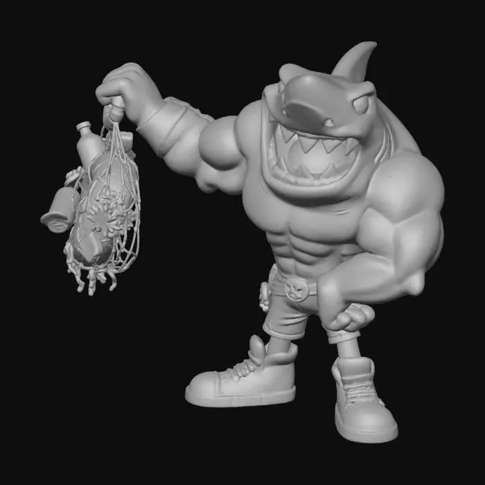 3D model for Shark Collector