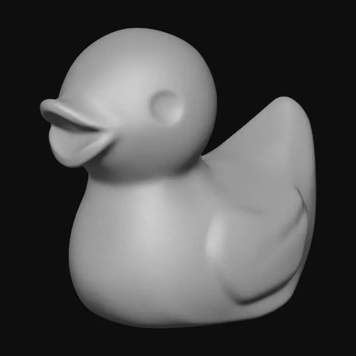 3D model for Resin Duck Model STL