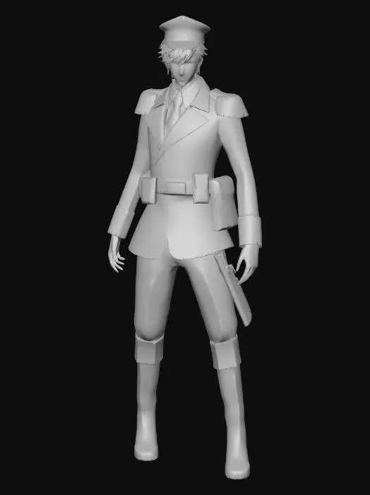 3D model for Captain of the Iron Regiment