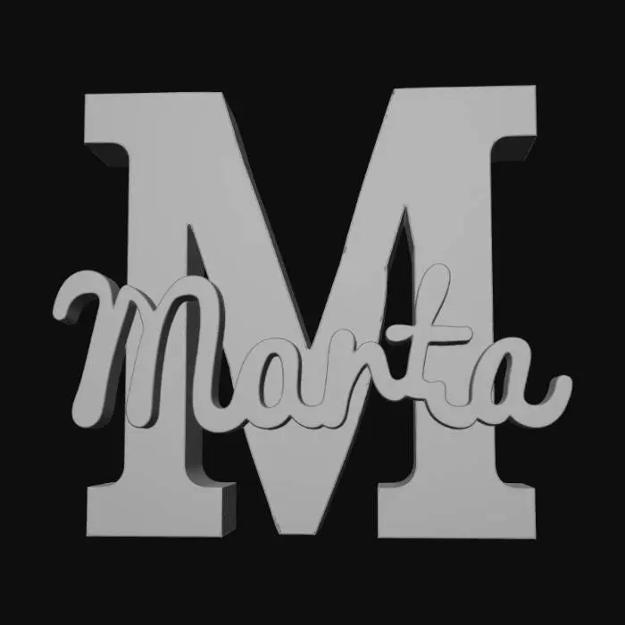 3D model for Marta