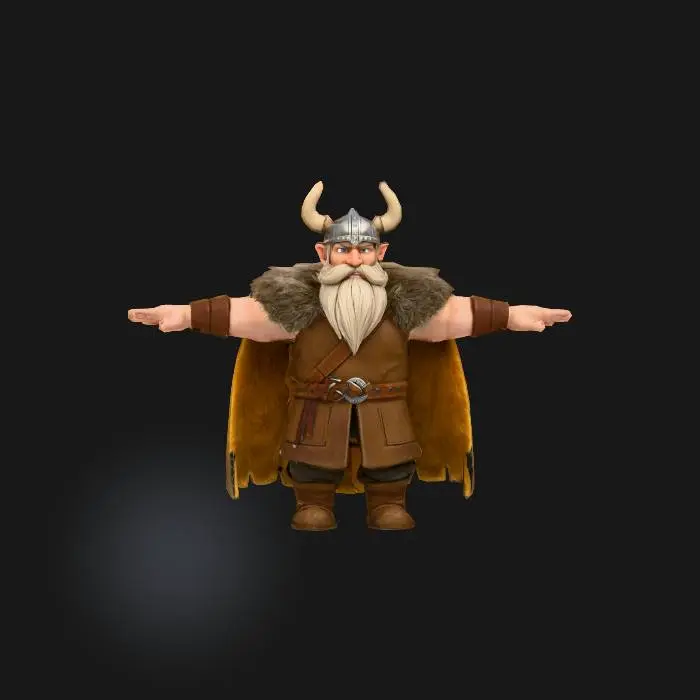 3D model for Viking Elder