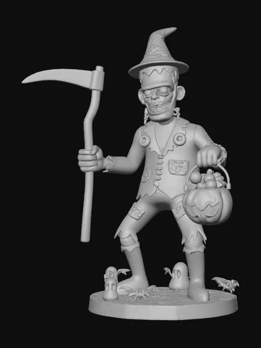 3D model for Monster Mashup, #villain#