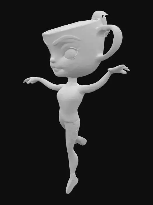 3D model for Latte Ballerina