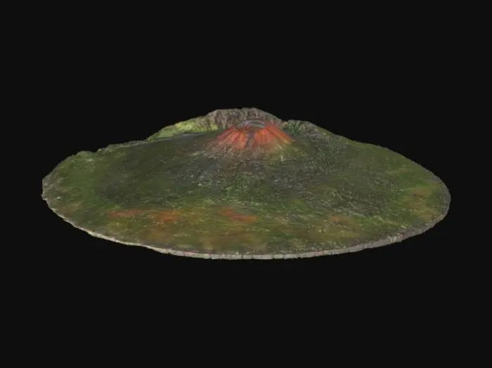 3D model for Volcanic Majesty