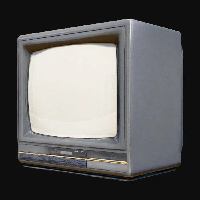 3D model for CRT Monitor