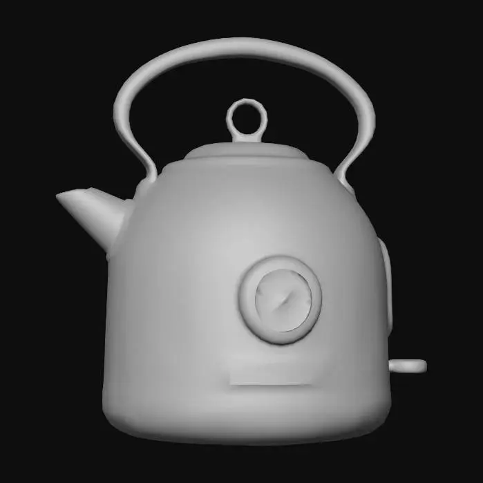3D model for Floral dome kettle electric