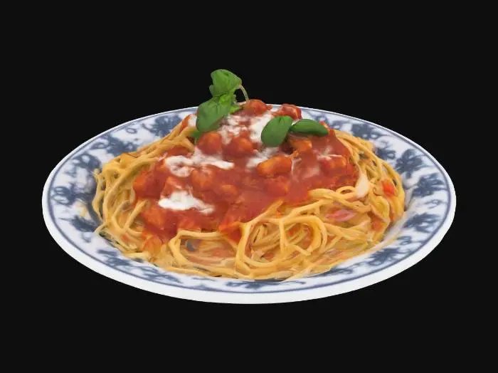 3D model for spaghetti

