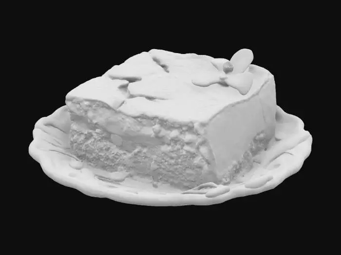 3D model for delicious looking brownie