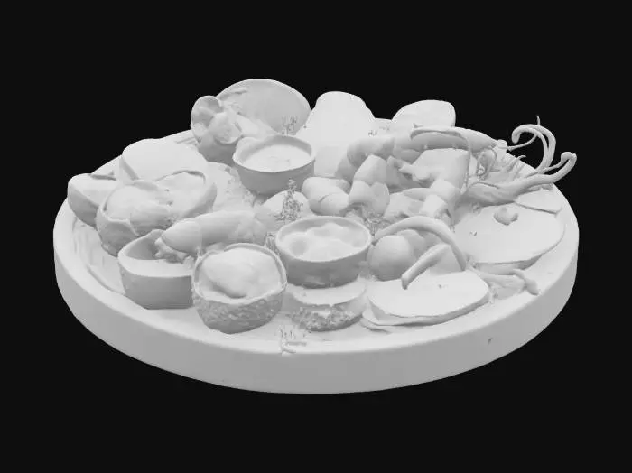 3D model for [Barcelona]	Tapas, #AroundTheWorld#