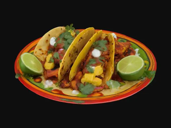 3D model for [Mexiko-Stadt] Tacos al Pastor, #AroundTheWorld#