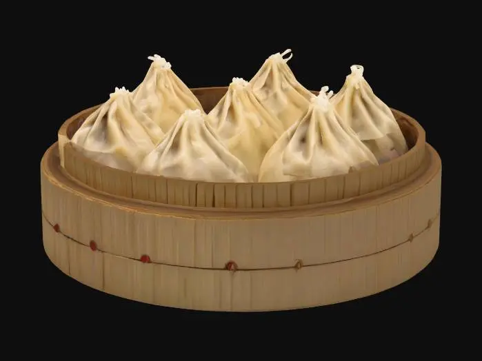 3D model for [Shanghai] Xiaolongbao, #AroundTheWorld#