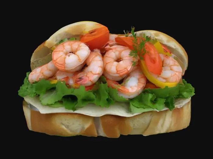 3D model for [Göteborg] Räkmacka, #AroundTheWorld#