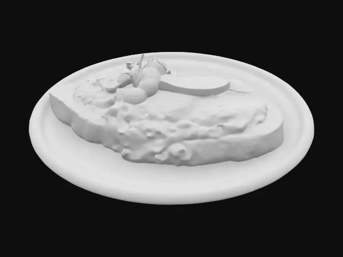 3D model for [Los Angeles]	Avocado Toast , #AroundTheWorld#