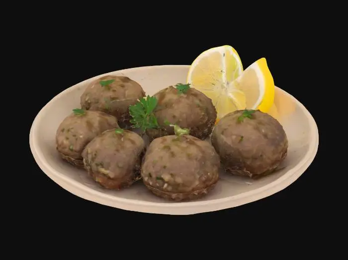 3D model for [Aleppo] Kibbeh, #AroundTheWorld#
