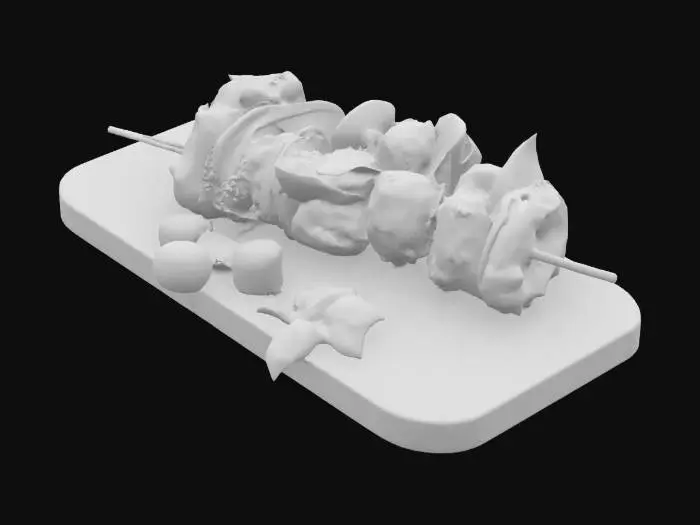 3D model for kebab