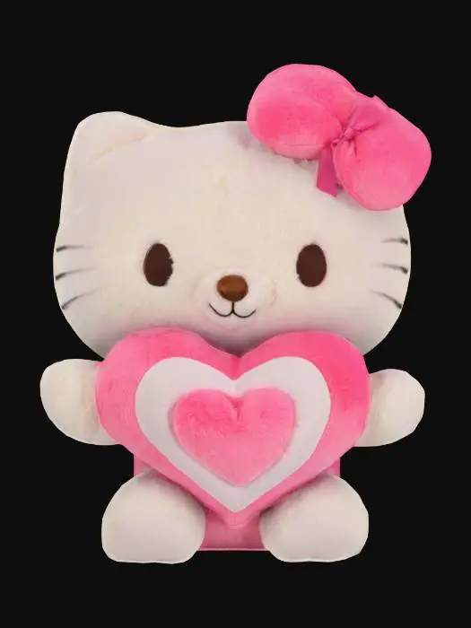 3D model for Hello Kitty Heart Plushi