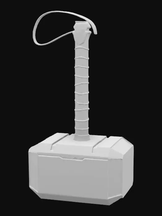 3D model for Mjolnir