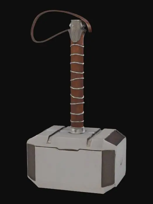 3D model for Mjolnir