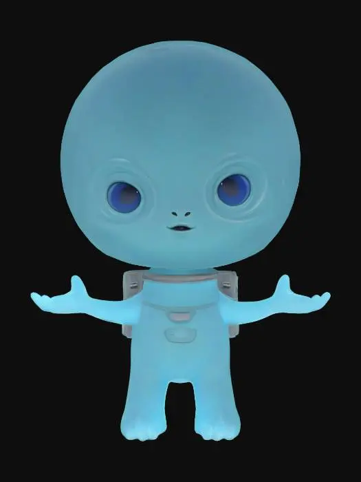 3D model for Cute Alien 