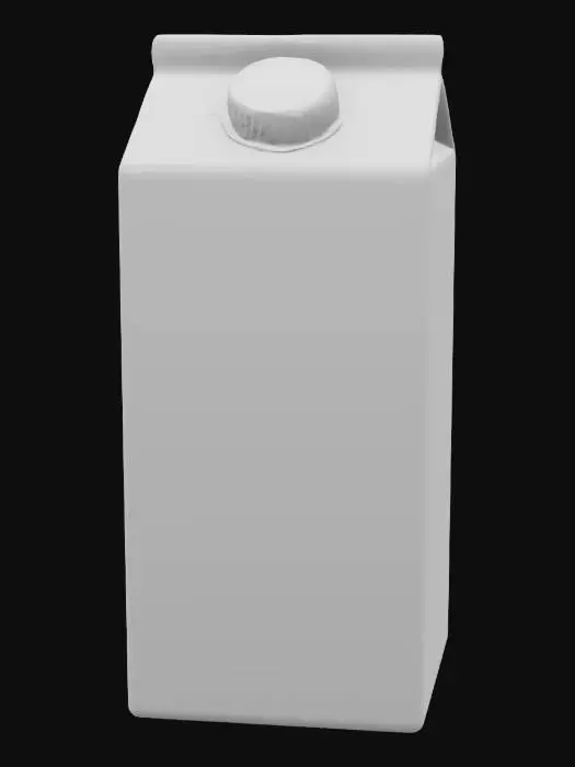 3D model for Milk Carton
