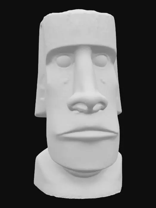 3D model for [Easter Island] Moai Statue, #AroundTheWorld#
