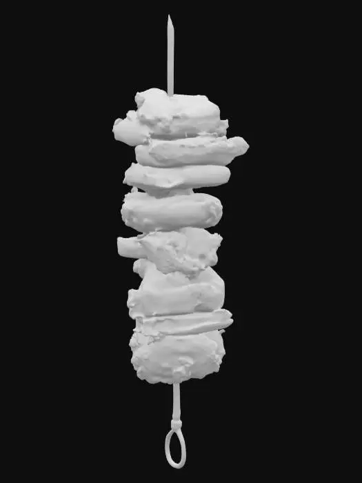 3D model for kebab
