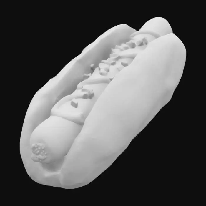 3D model for hotdog