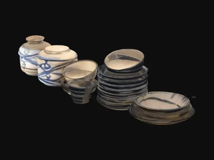 3D model for Ceramic Dishes