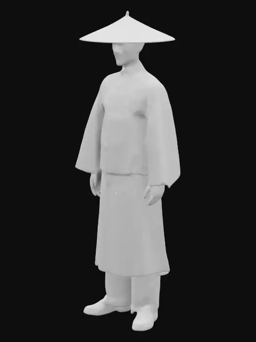3D model for vietnamese man 
