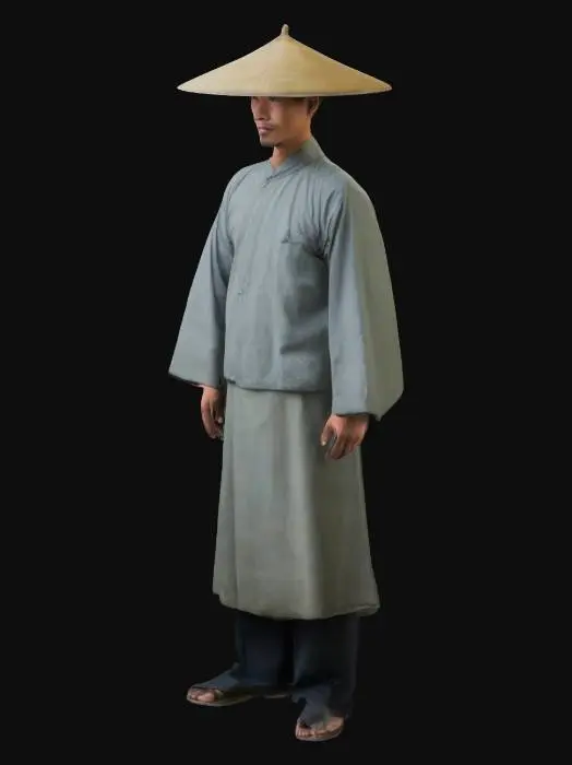 3D model for vietnamese man 
