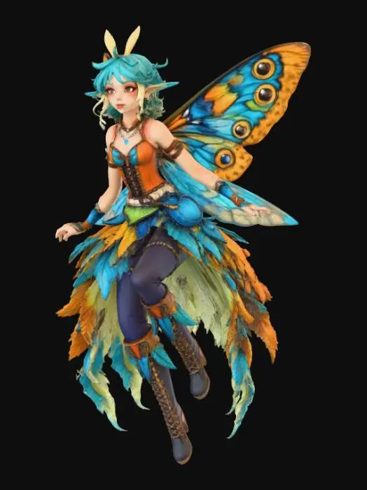 3D model for Emberwing Fae