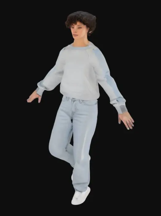 3D model for Casual Style