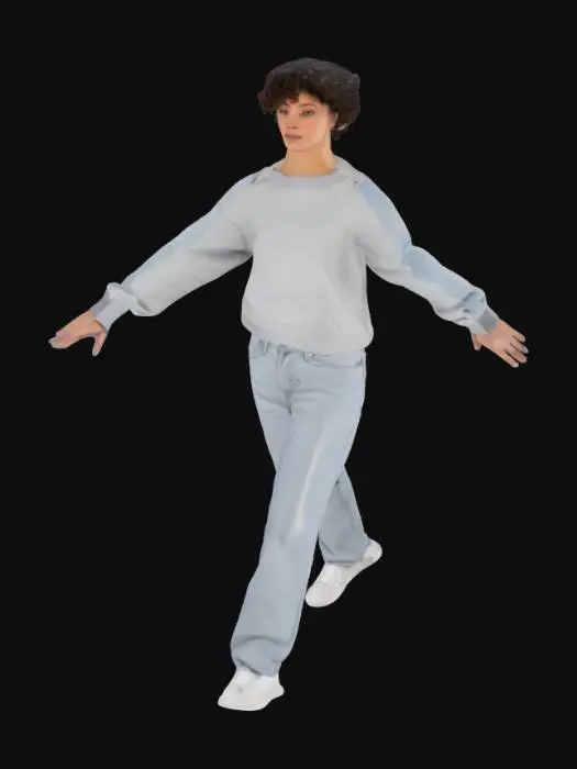 3D model for Casual Style