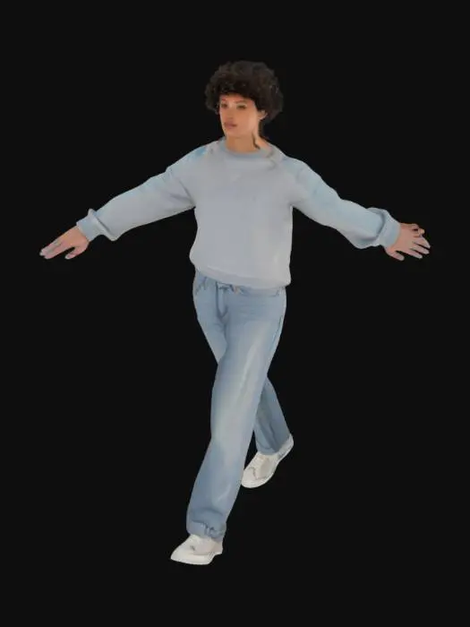 3D model for Cozy Casual Style