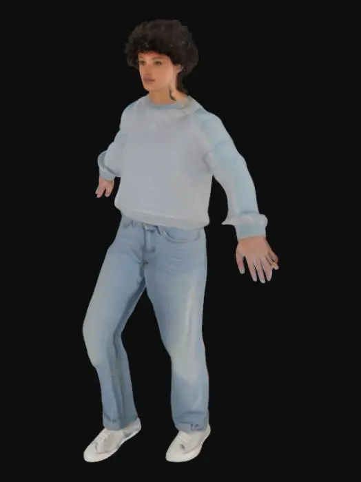 3D model for Cozy Casual Style