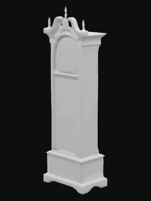 3D model for A grandfather clock, Victorian style