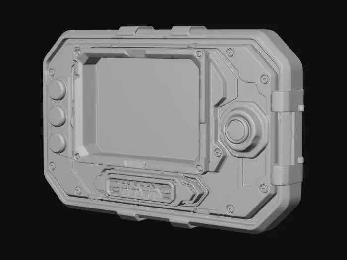 3D model for Cyber Control Console
