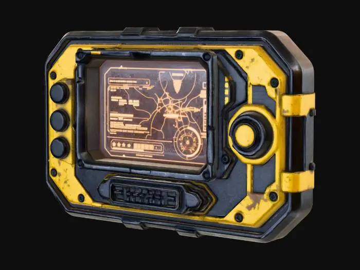 3D model for Cyber Control Console