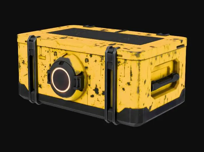 3D model for Containment Device in Sci-Fi Corridor