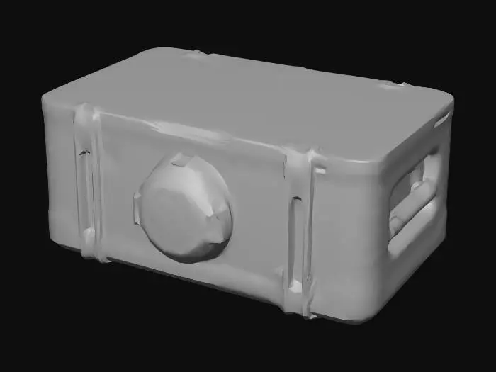 3D model for Containment Device in Sci-Fi Corridor