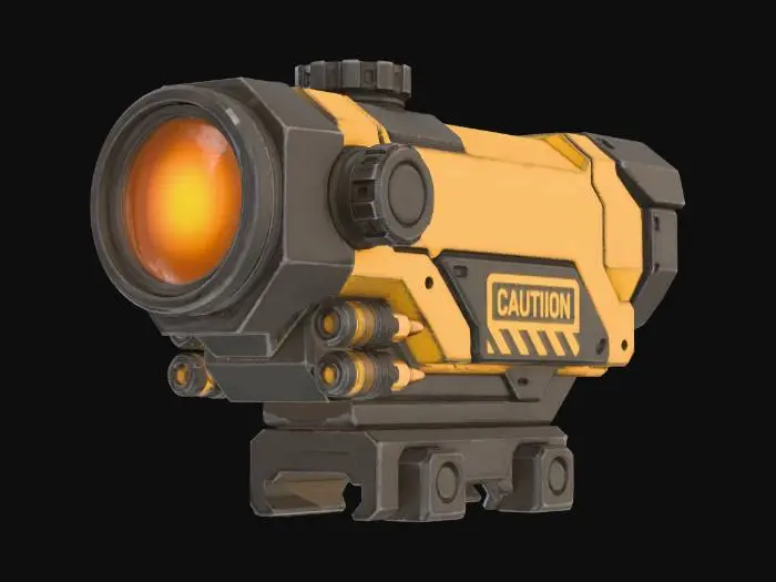 3D model for Tactical Scope