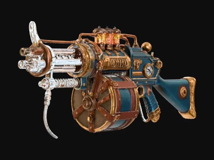 3D model for Steampunk Arsenal