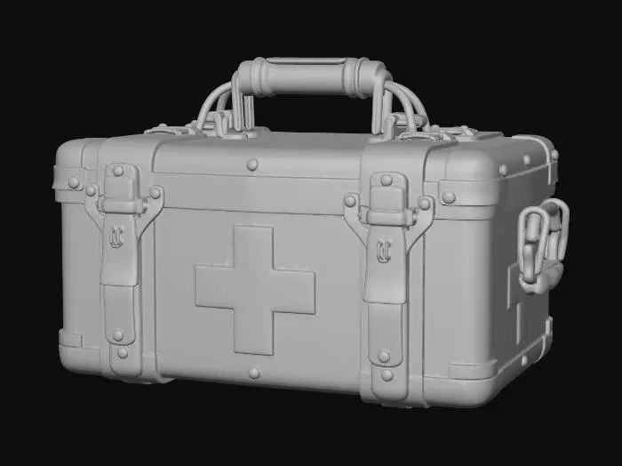 3D model for Steampunk First Aid Kit